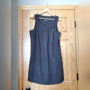 Lane Bryant Black Ruched Sheath Mini Dress. Size 20.